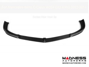 Mercedes-Benz W204 C63 AMG Front Bumper Lip - Carbon Fiber Mercedes-Benz W204 C63 AMG Front Bumper Lip - Carbon Fiber
